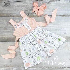 Pete & Lucy Teddy Bear Dress